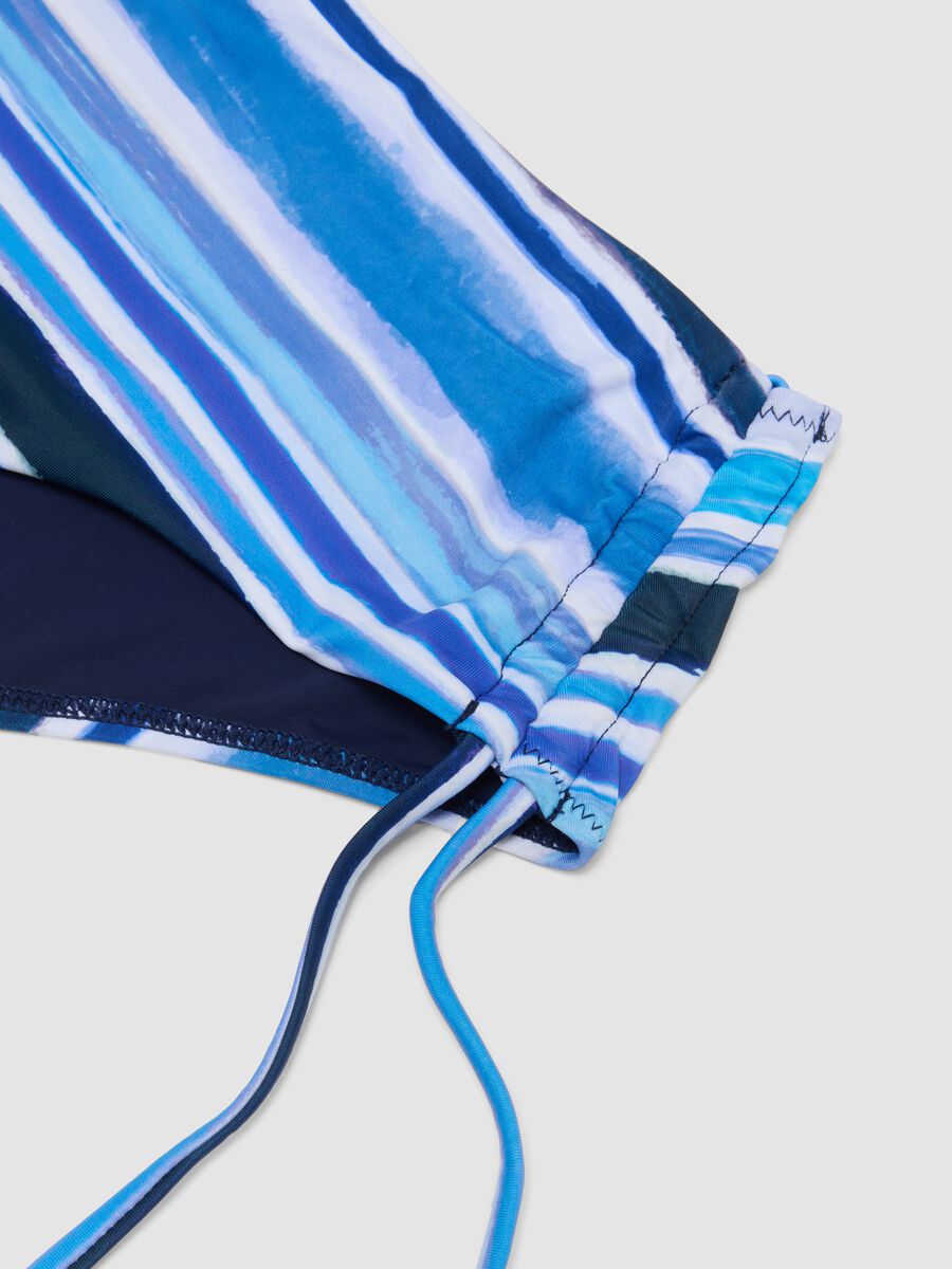 Blue stretch bikini bottoms_5