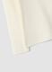 White pure organic cotton T-shirt with mock neck and animal print_3