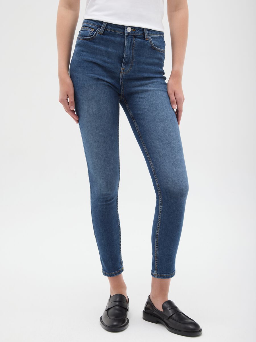 Skinny jeans in stretch denim_1