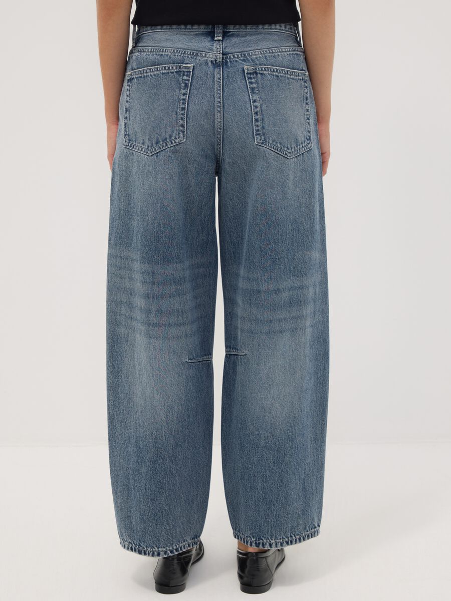 Balloon-Fit-Jeans aus Denim aus reiner Baumwolle_2
