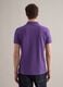 Short-sleeve violet cotton polo shirt regular fit_2