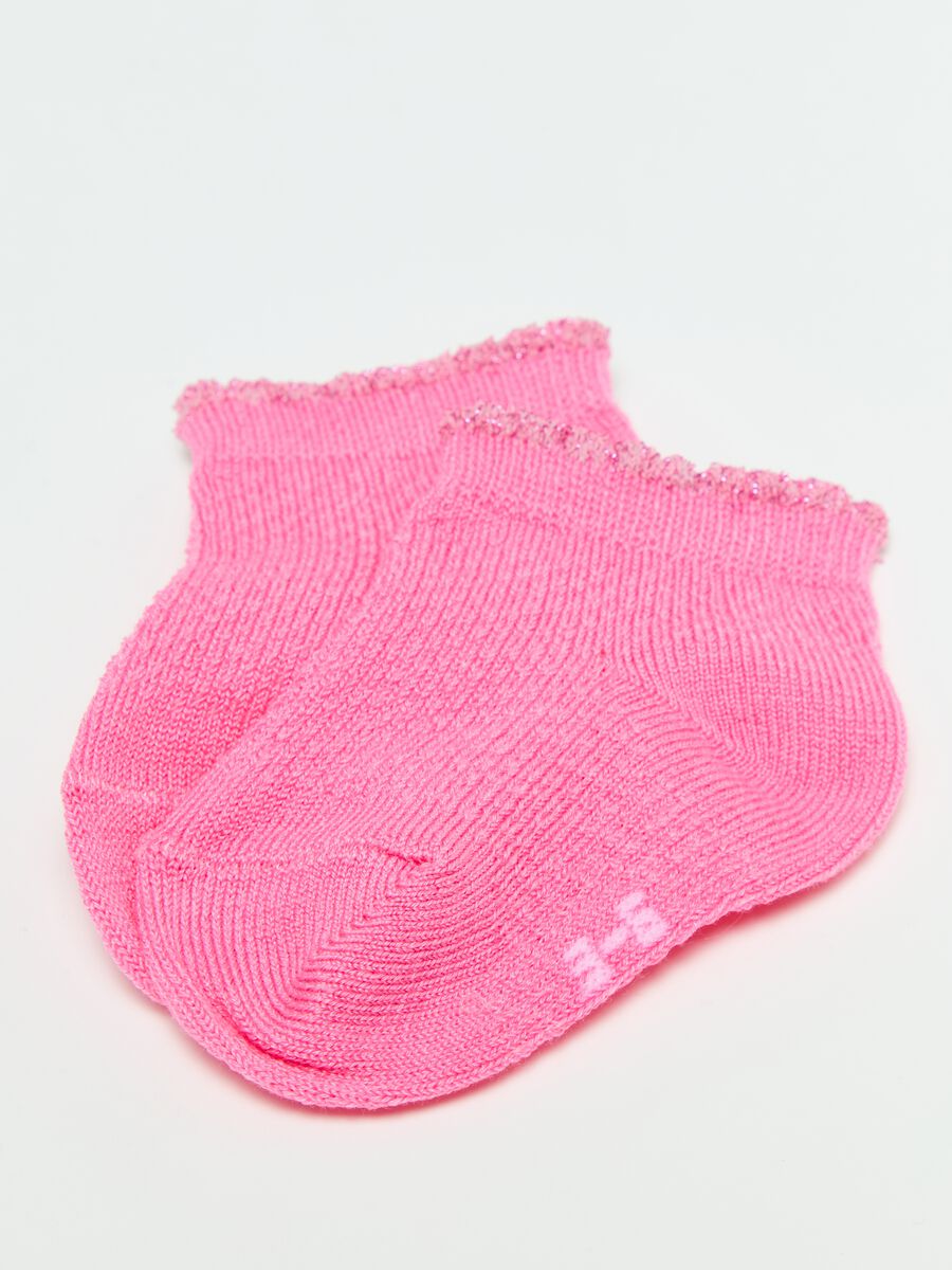 Two-pair pack stretch socks with lurex_1