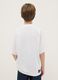 T-shirt branca de algod&atilde;o puro para rapaz oversize com estampado_1