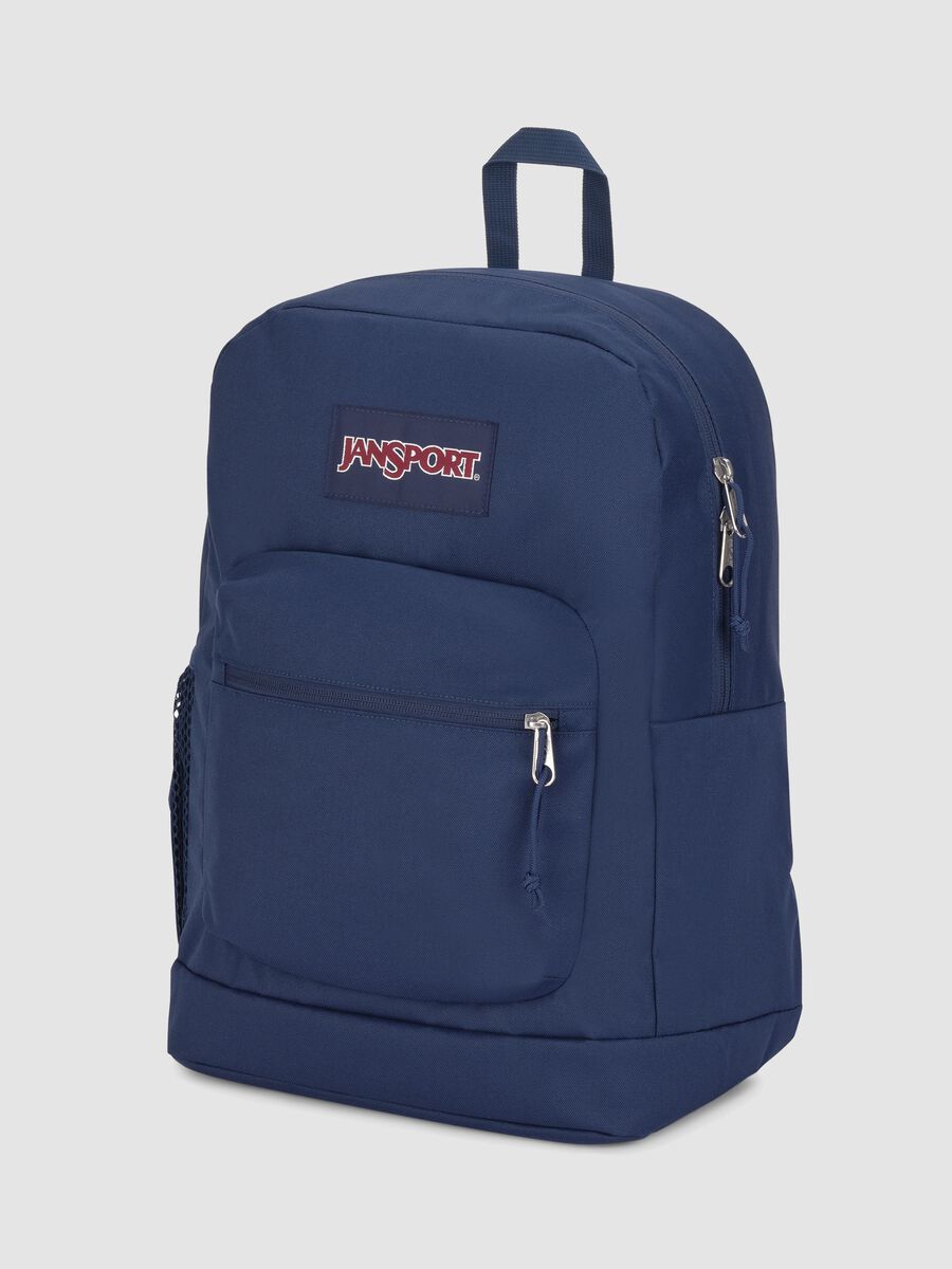 Zaino blu con tasca frontale_2