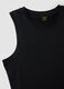Black pure cotton vest_5