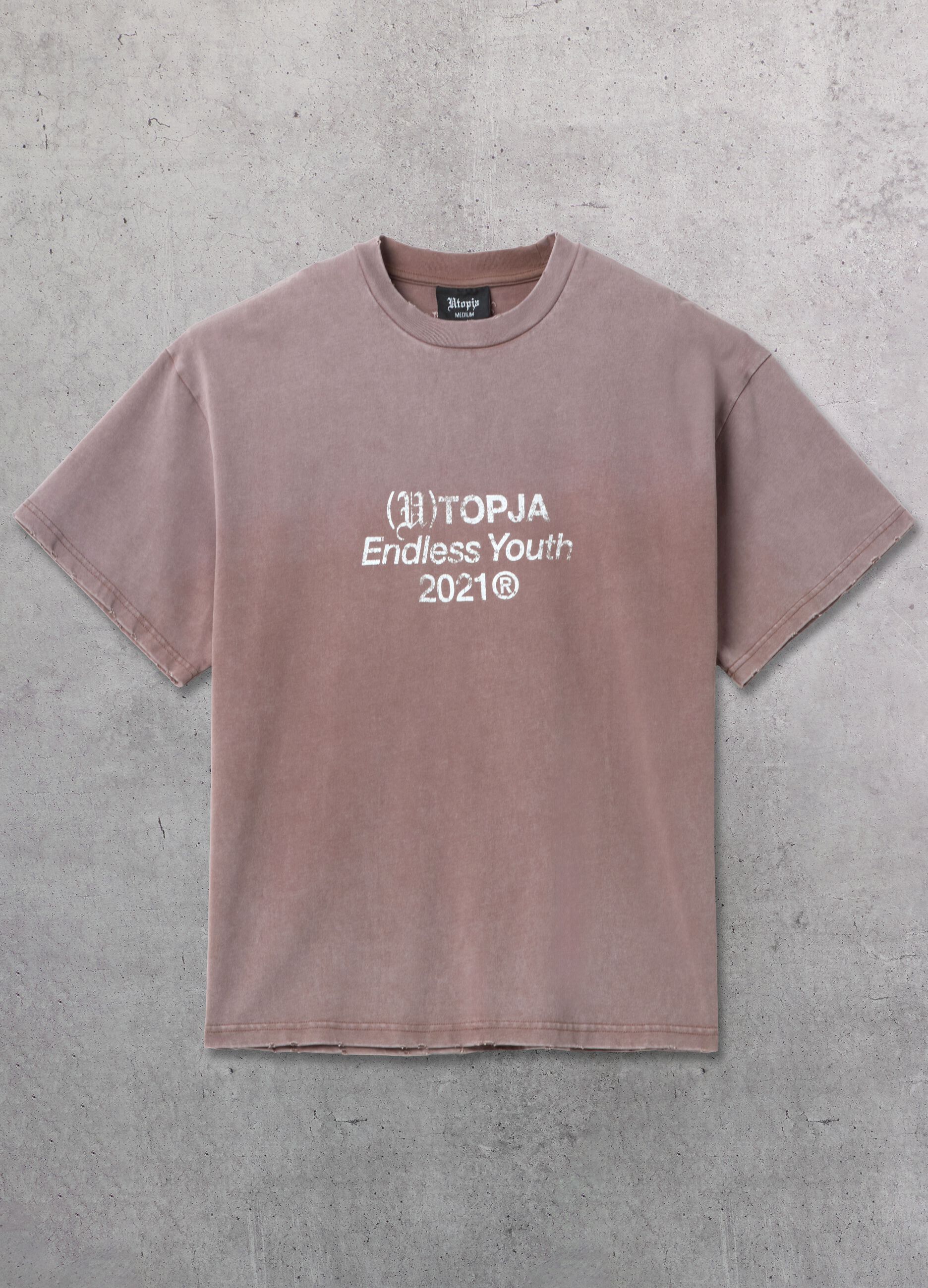 Sunfaded Oversized T-shirt &ndash; Mocha