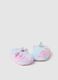 Multicolor Plush Slippers_1