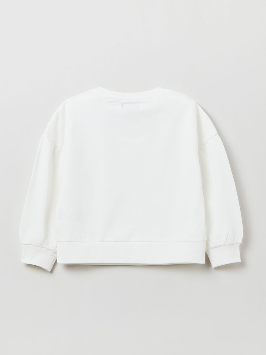 French terry sweatshirt with print_1