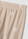 Beige marl regular-fit pyjama trousers with snowflake print_1