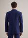 Blue Slim Fit Jacket with Notched Lapel_2