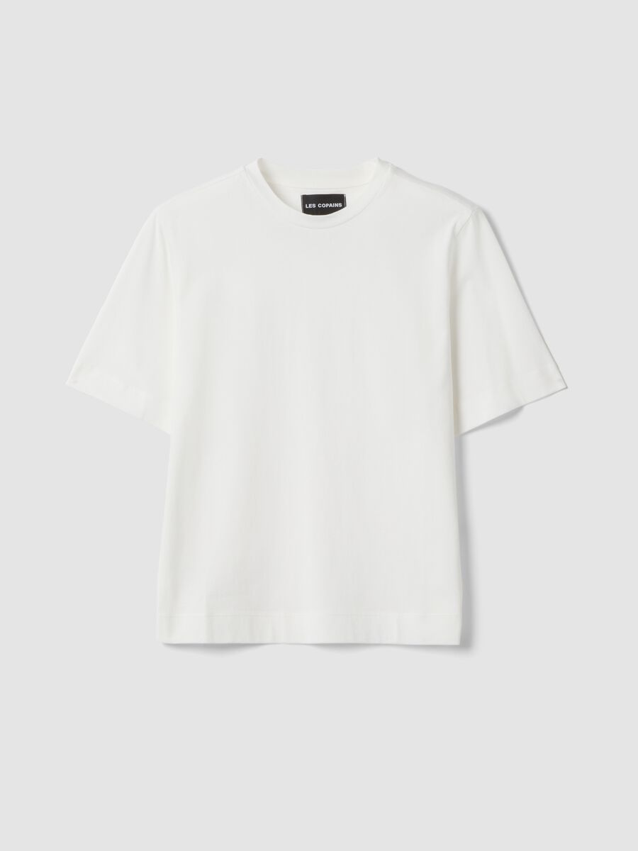 Wei&szlig;es T-Shirt aus reiner Baumwolle_4
