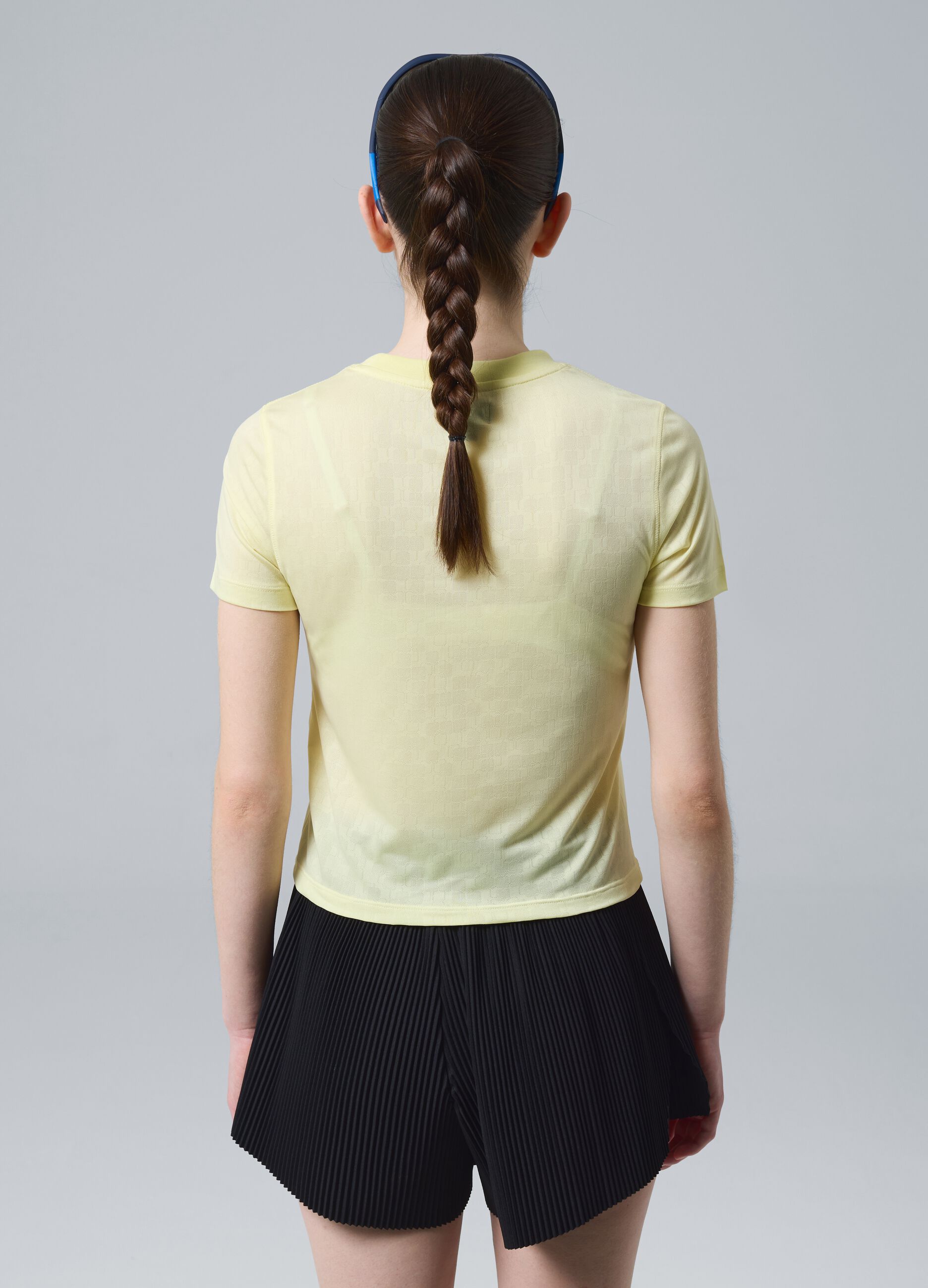 Gelbes technisches Sport-T-Shirt ALTAVIA COURT