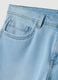 Super skinny light blue cotton blend jeans_5