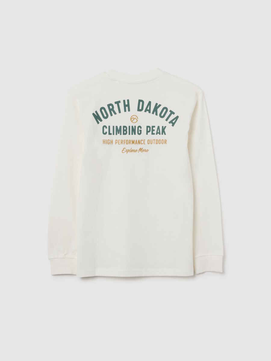 Long Sleeve White Cotton T-Shirt_4