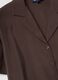 Brown oversized short-sleeve viscose-blend shirt_6