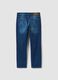 Blue stretch cotton comfort-fit jeans_6