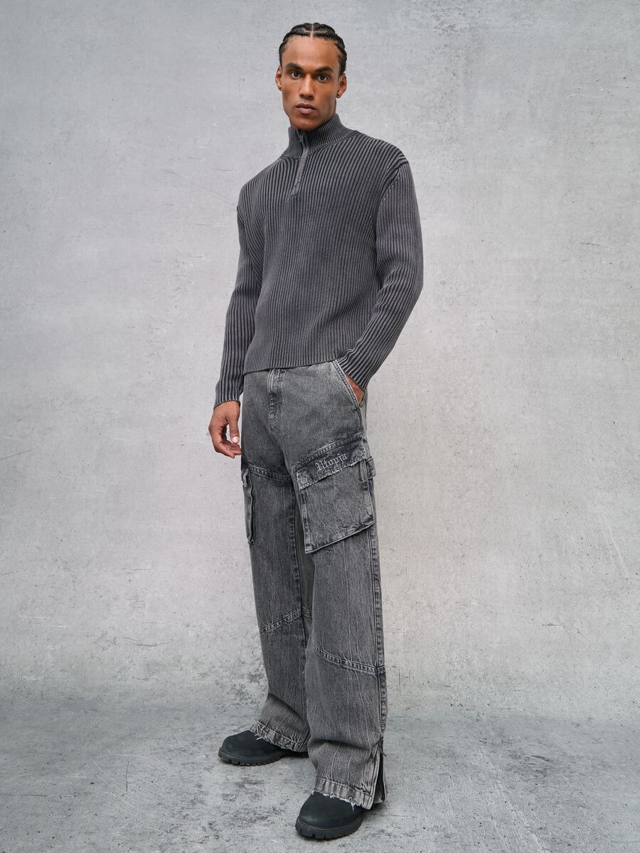 Cargo Denim Cinza Lavado_4