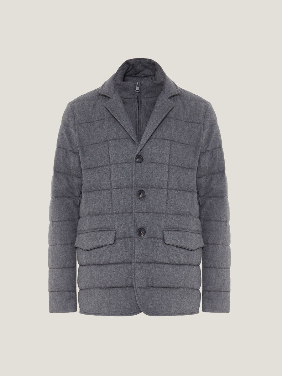 Short quilted jacket with full-zip vest_3