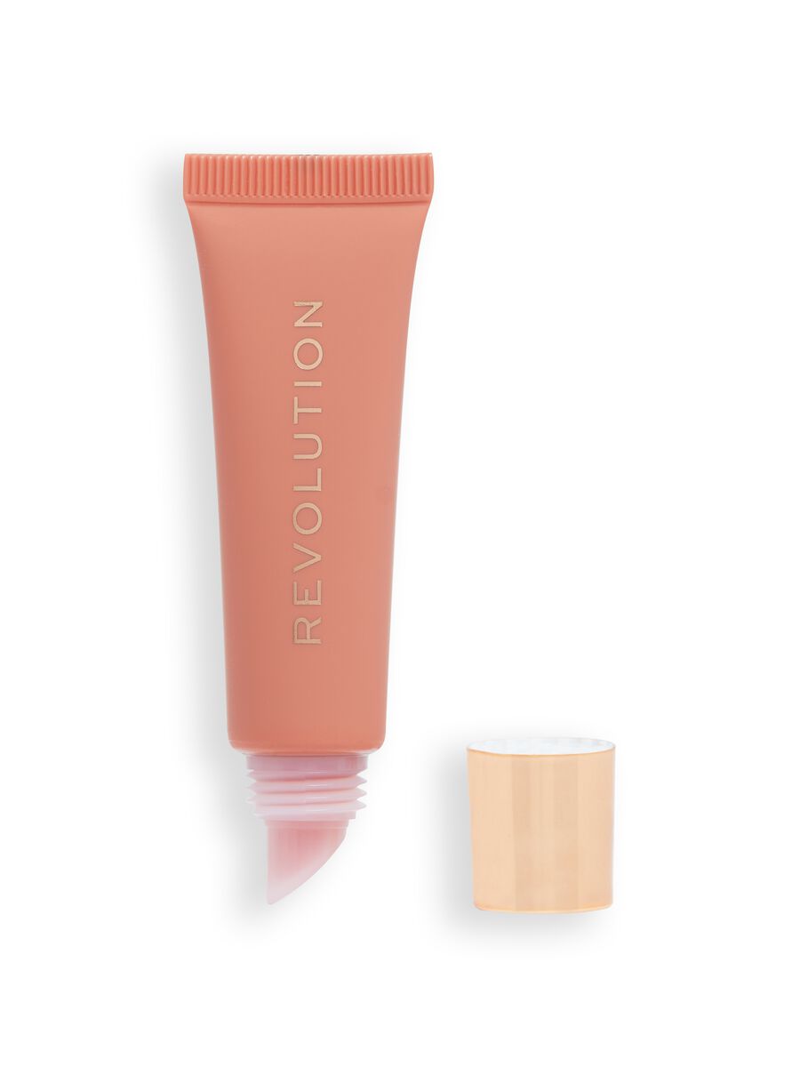 Revolution Juicy Peptide Lip Balm Nude Spice_2