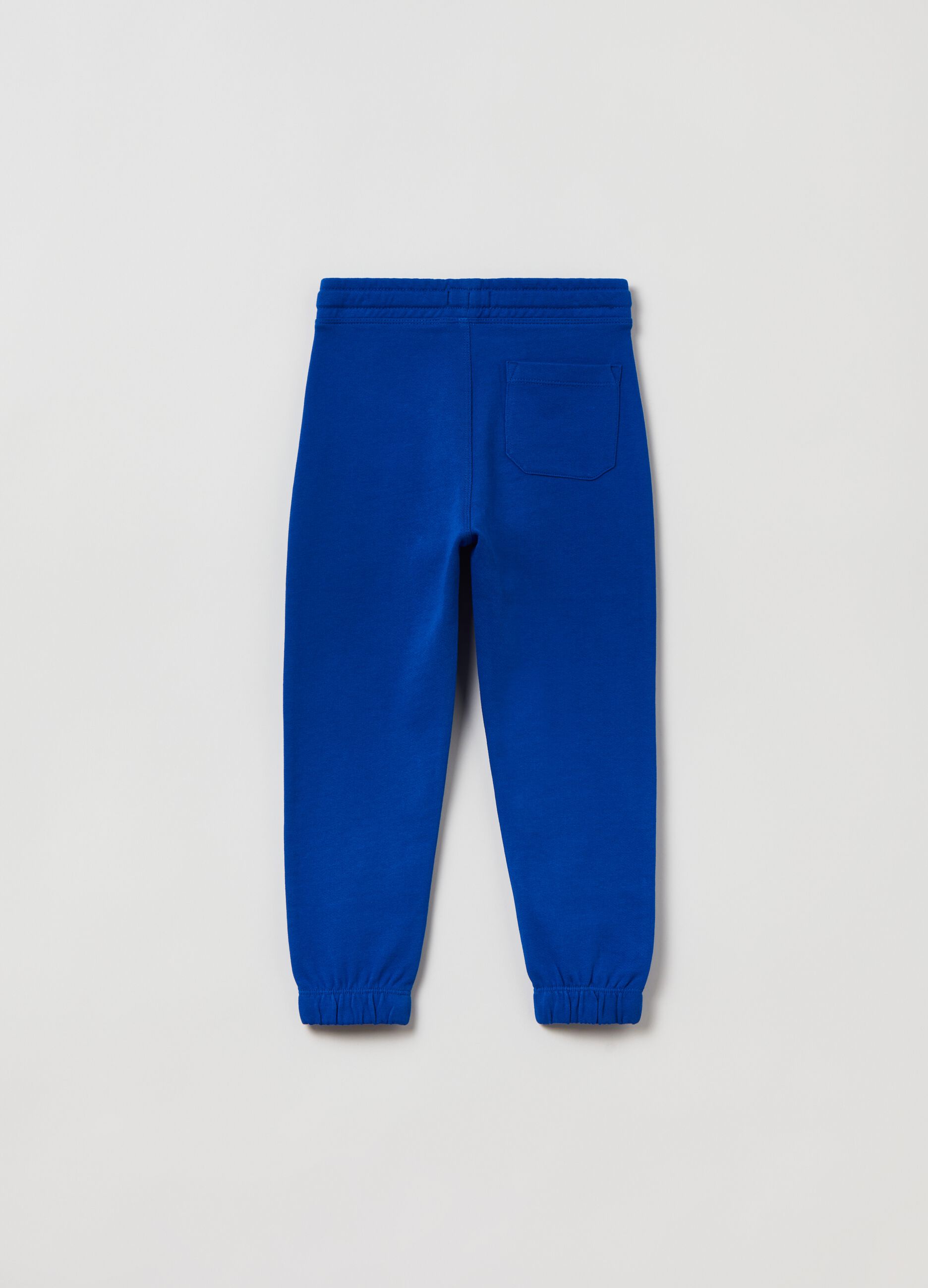 Joggers in cotton with pocket