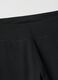 Slim fit black stretch cotton leggings_1