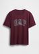 T-shirt en coton bordeaux_3