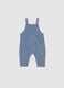 Babyblaue Latzhose in reiner Baumwolle, Regular Fit_0