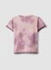 Girls' Pink Stretch Cotton Slim-Fit T-shirt_1
