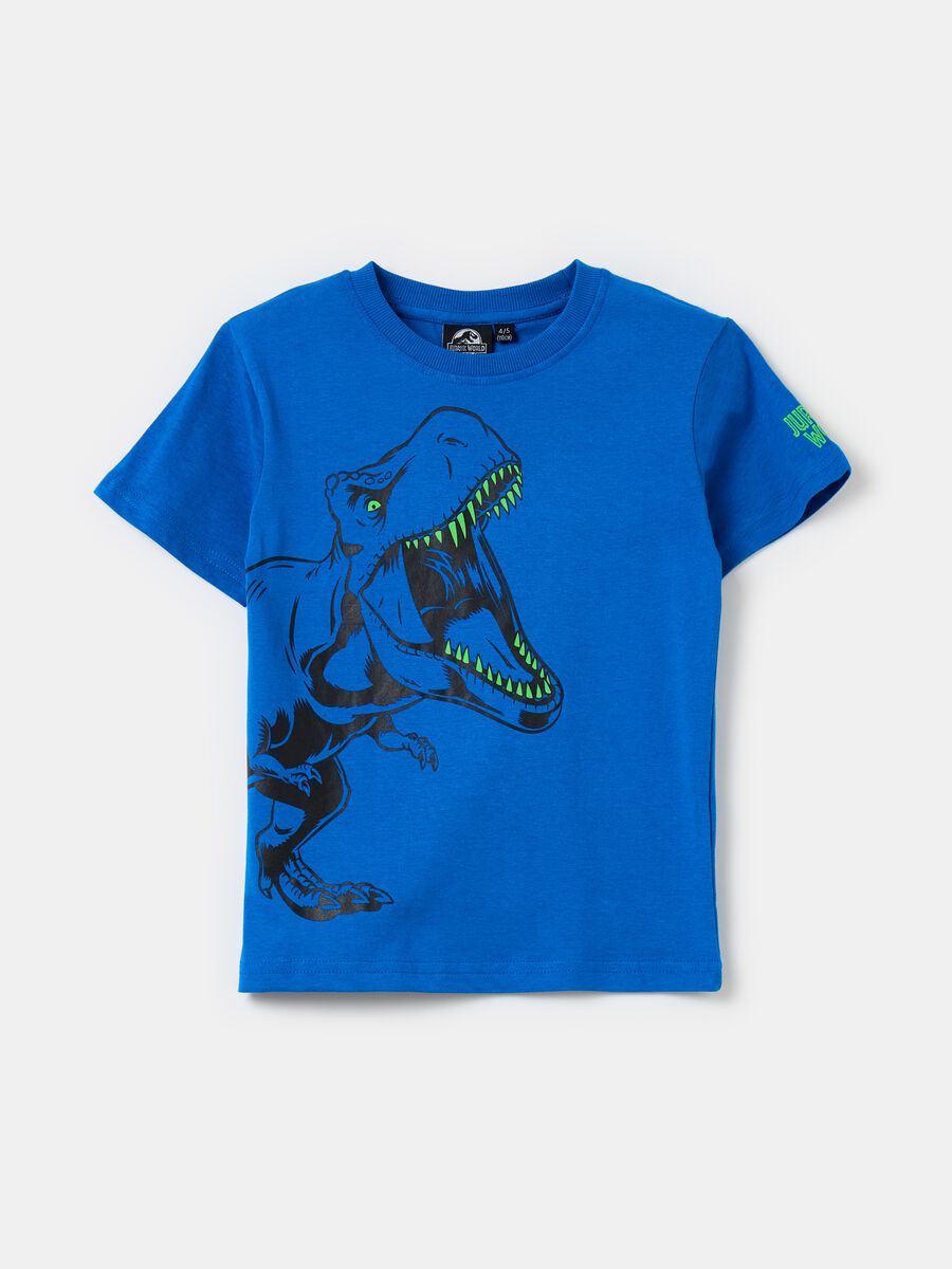 T-shirt con stampa Jurassic World_0