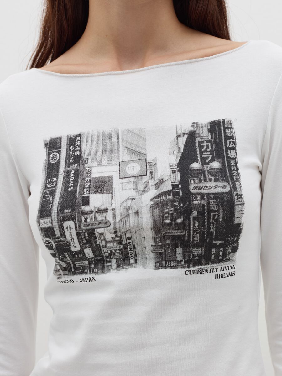 Long-sleeved T-shirt with print_2