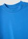 Blaues Regular-Fit T-Shirt aus reiner Baumwolle_5