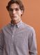 Camicia bianca in popeline di puro cotone a righe regular fit_3