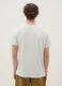 Wei&szlig;es T-Shirt mit Print aus reiner Baumwolle im Regular Fit_2