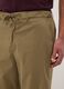 Brown stretch-cotton chino trousers_3