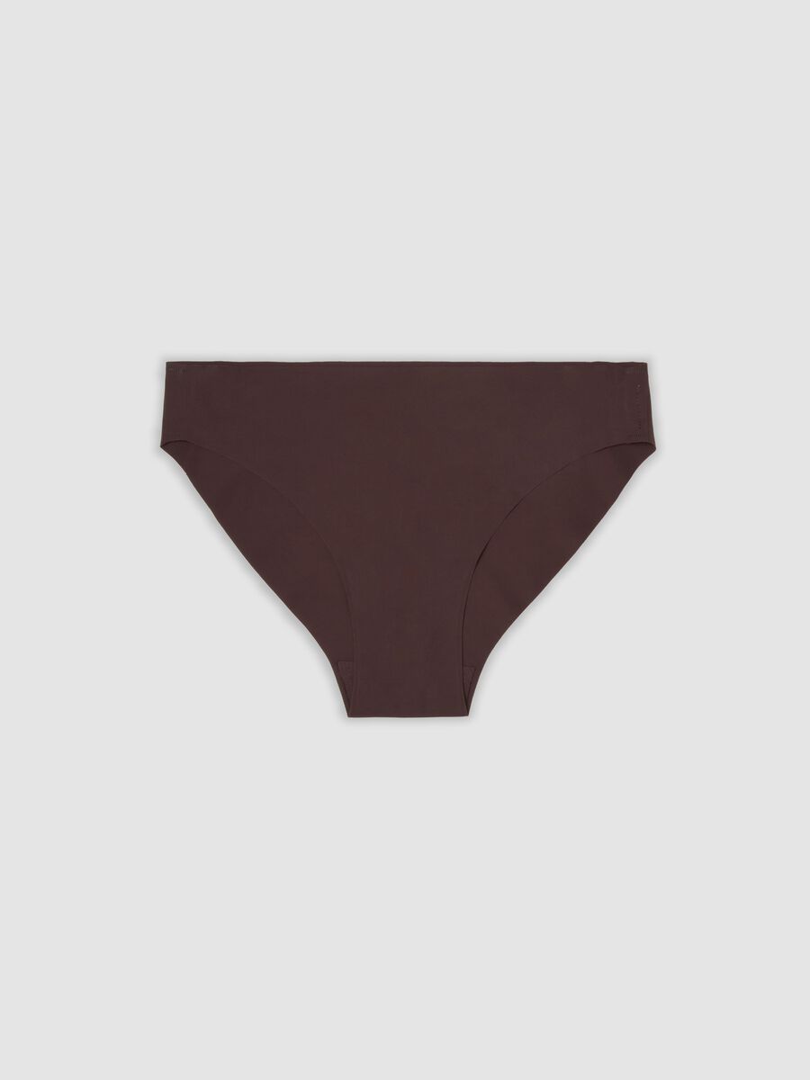 Brown stretch microfibre briefs_4