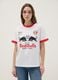Regular fit multicolour stretch cotton T-shirt with Red Bulls print_0