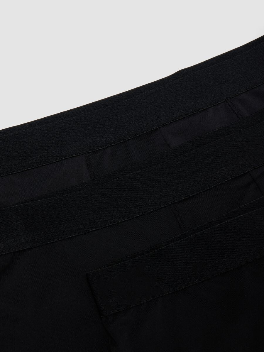 3er-Pack schwarze Boxer aus Stretchmaterial in Regular Fit_1