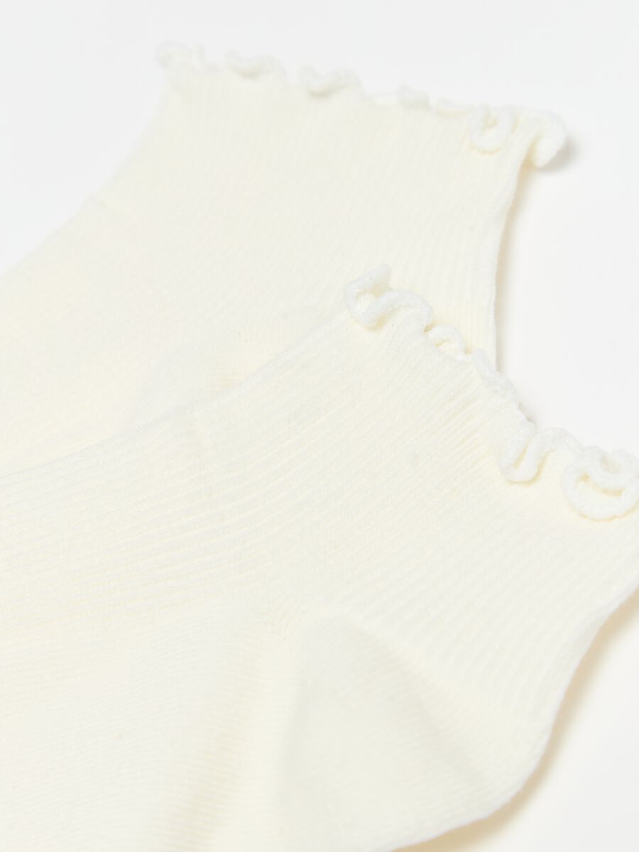 Three-pair pack short socks in organic cotton_2