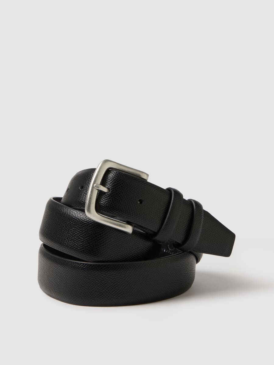 Black Belt with Metal Buckle_2