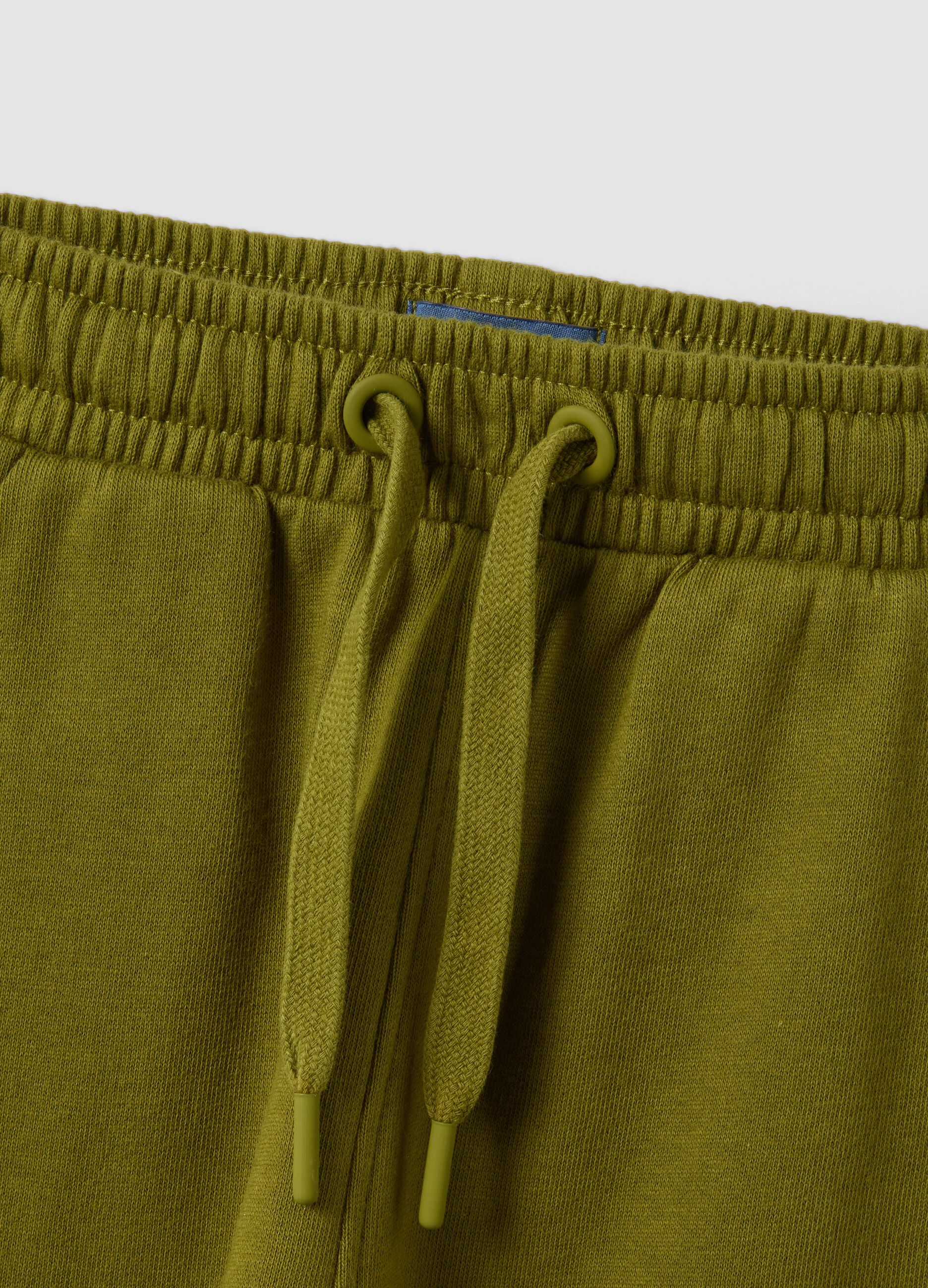 Gr&uuml;ne Joggerhose aus Bio-Baumwolle