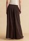 Brown pure cotton palazzo trousers_2