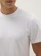T-shirt branco regular fit em puro algod&atilde;o_3