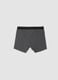 3er-Pack graue Midi-Boxershorts aus elastischer Bio-Baumwolle_2
