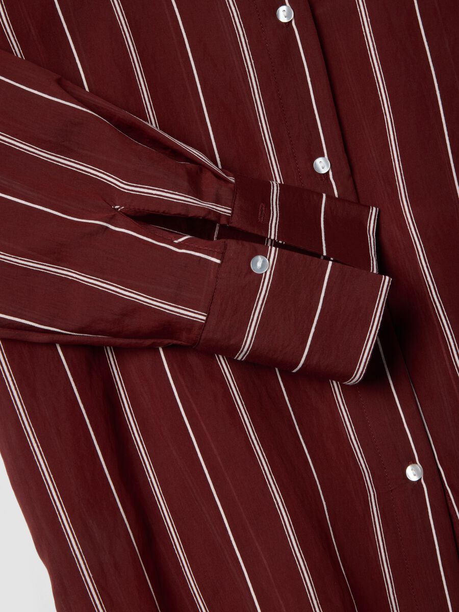 Gestreiftes Multicolor Hemd aus Lyocell-Mischung mit regul&auml;rer Passform_5