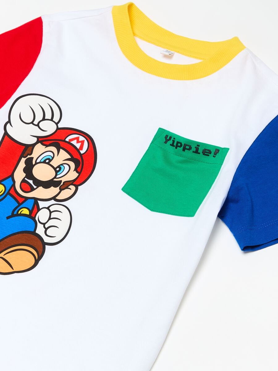Camiseta de algodón con estampado Super Mario™_2