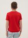 Boys&rsquo; red pure cotton T-shirt, regular fit_2