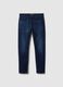 Blaue Stretch-Baumwoll-Skinny-Jeans_4
