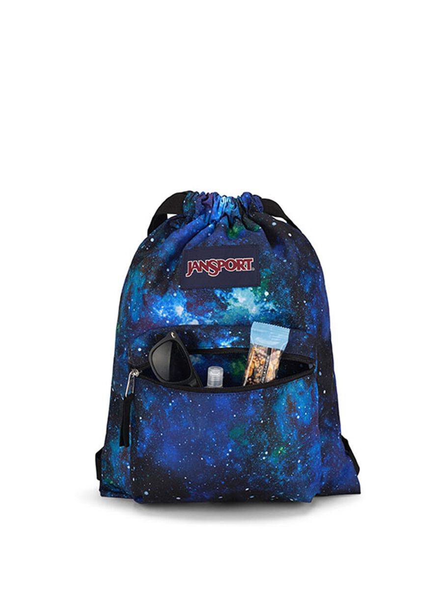 Draw sack backpack with Space Dust pattern_3