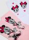 3-pack of Minnie print stretch organic cotton midi socks_1