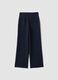 Straight-leg blue stretch viscose trousers_5